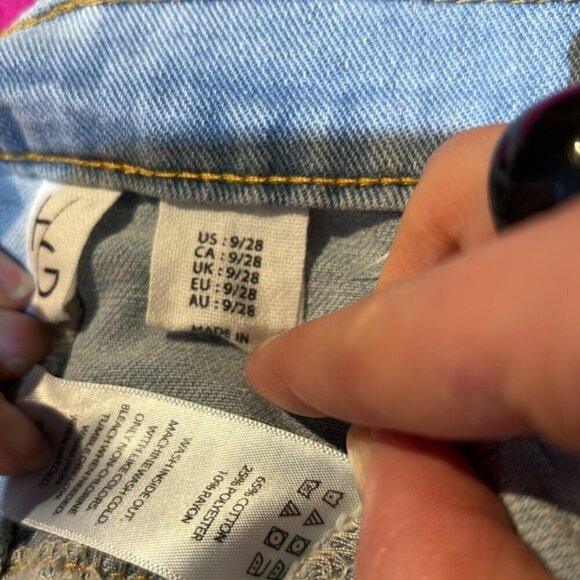 Happily Grey button front denim midi skirt size 28 NWT - Picture 12 of 12